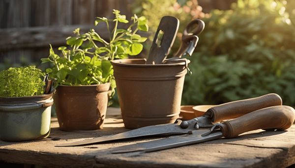 Authentique matériel de jardinage biologique pour un impact durable